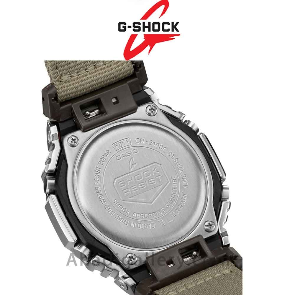 ساعت مردانه کاسیو جیشاک مدل CASIO GM-2100C-5ADR — تصویر ۹