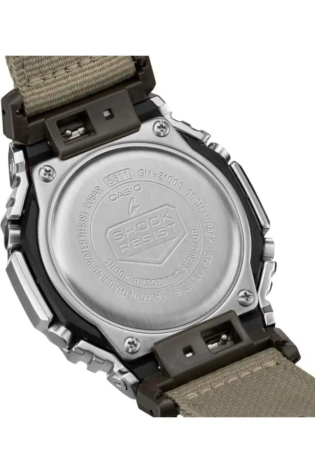 ساعت مردانه کاسیو جیشاک مدل CASIO GM-2100C-5ADR — تصویر ۳