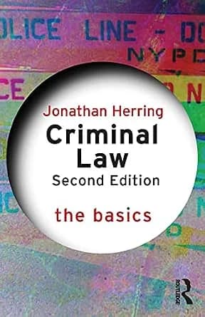 و دانلود نسخه کامل کتاب زبان اصلی Criminal Law: The Basics PDF | دانلود کتاب خارجی