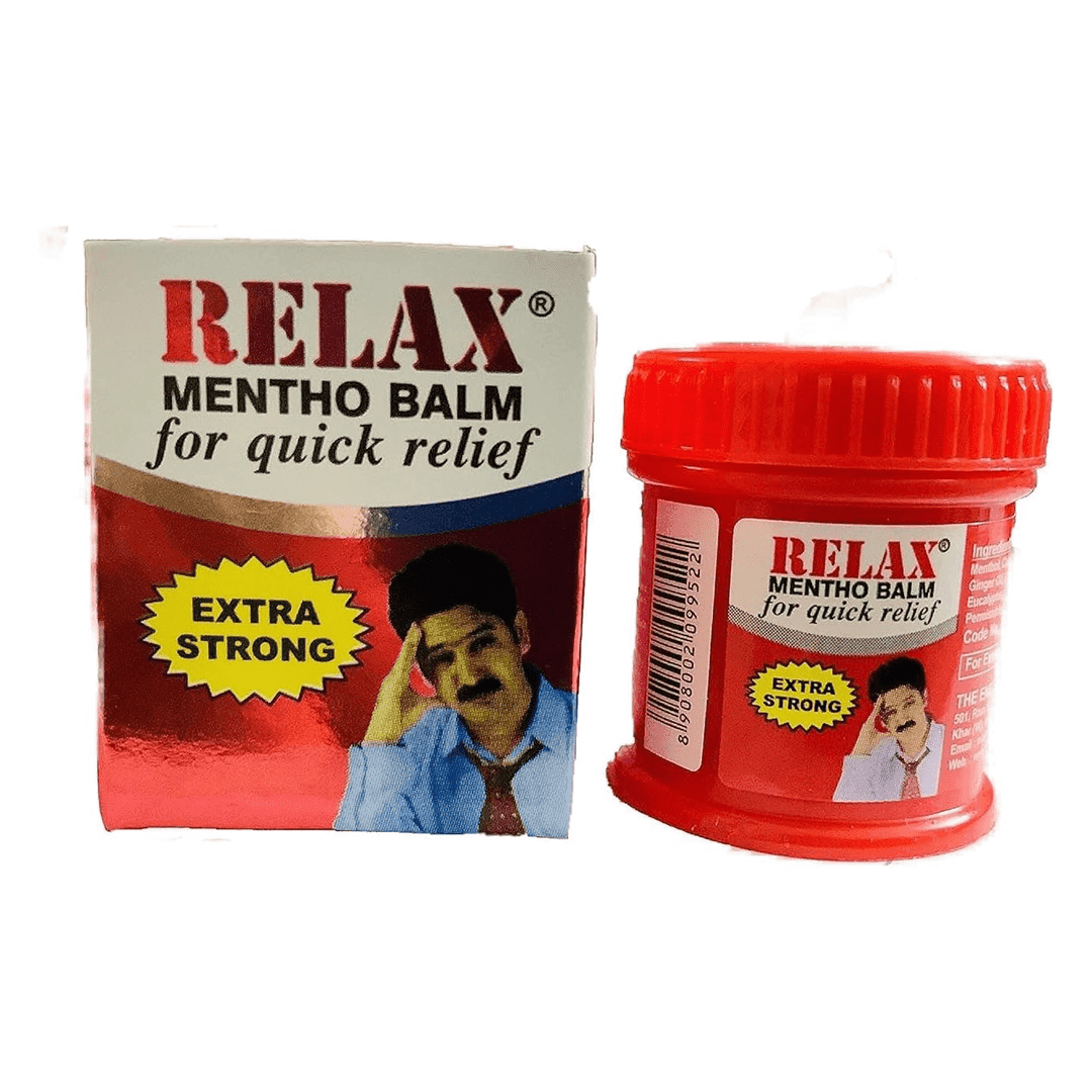 بالم منتول ریلکس – تسکین سریع و قوی – ۶ میلی‌لیتر Relax mentho balm for quick relief extra strong