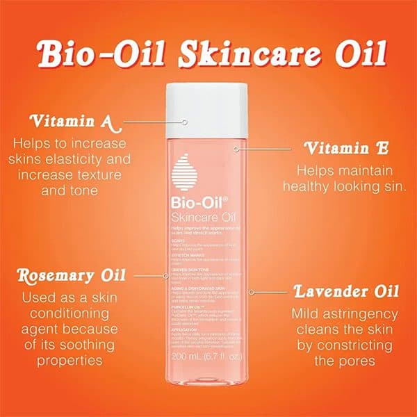 روغن ترمیم کننده بایو اویل پوست بایو اویل BIO-OIL — تصویر ۳