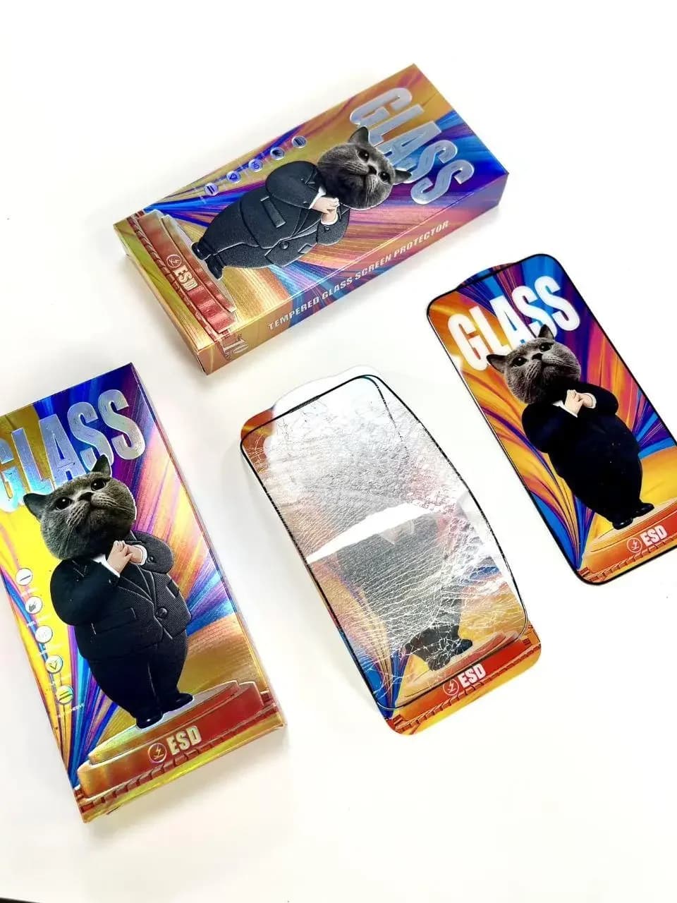 گلس آنتی‌استاتیک آنر X9 برند Mr Cat – Honor X9 Mr Cat Anti-Static Glass