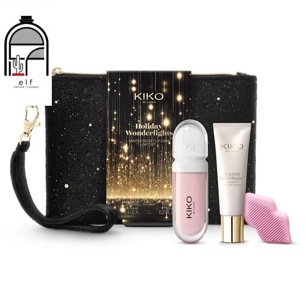 پک اسکراب و حجم دهنده کیکو KIKO Milano Holiday Wonderlights Santa’S Secret Lip