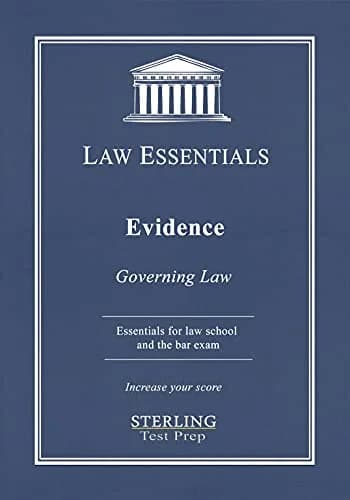 و دانلود نسخه کامل کتاب زبان اصلی Evidence, Law Essentials: Governing Law for Law School and Bar Exam Prep [Print Replica] Kindle Edition PDF | دانلود کتاب خارجی