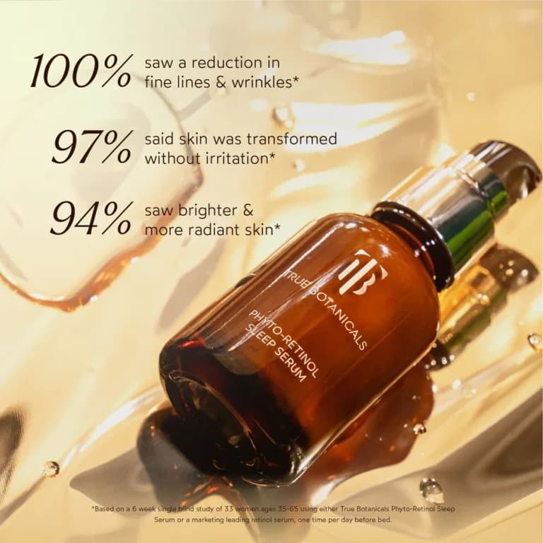 سرم رتینول قوی ترو بوتانیکالز TRUE BOTANICALS PHYTO RETINOL SLEEP SERUM — تصویر ۲