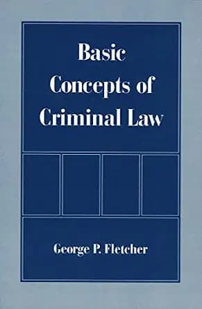 و دانلود نسخه کامل کتاب زبان اصلی Basic Concepts of Criminal Law PDF | دانلود کتاب خارجی