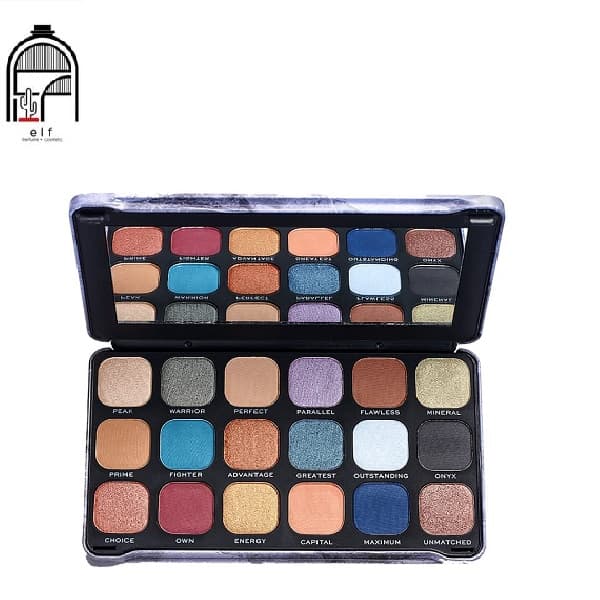 پالت سایه اپتیموم رولوشن Revolution Beauty Forever Flawless Eyeshadow Palette – Optimum