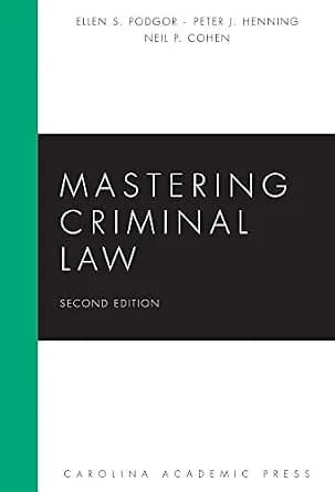 و دانلود نسخه کامل کتاب زبان اصلی Mastering Criminal Law, Second Edition (Mastering Series) PDF | دانلود کتاب خارجی
