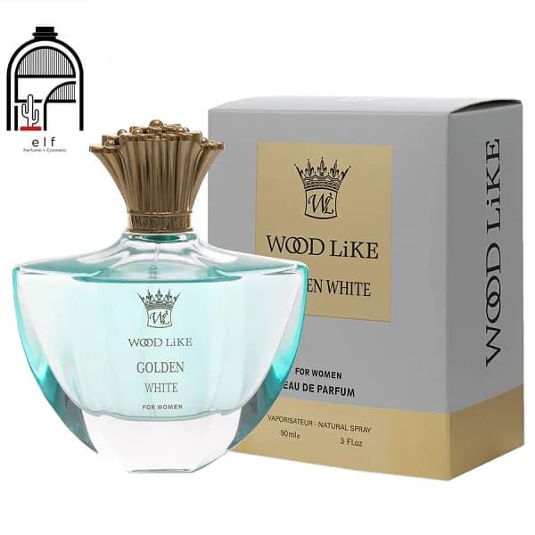 عطر زنانه وود لایک مدل golden white