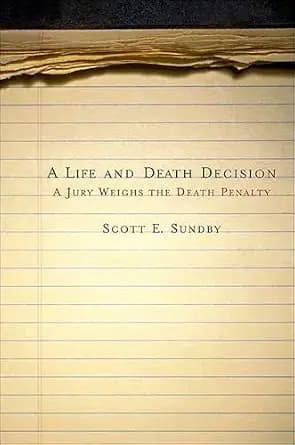 و دانلود نسخه کامل کتاب زبان اصلی A Life and Death Decision: A Jury Weighs the Death Penalty PDF | دانلود کتاب خارجی