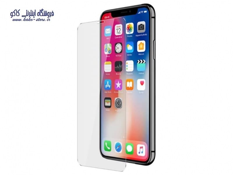 محافظ تمام صفحه شیشه ای آیفون iPhone X/XS — تصویر ۳