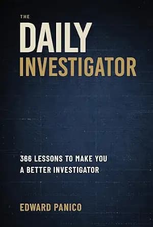 و دانلود نسخه کامل کتاب زبان اصلی The Daily Investigator: 366 Lessons to Make You a Better Investigator PDF | دانلود کتاب خارجی