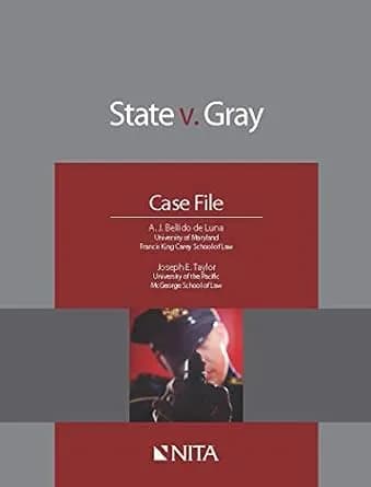و دانلود نسخه کامل کتاب زبان اصلی State v. Gray: Case File (NITA) PDF | دانلود کتاب خارجی