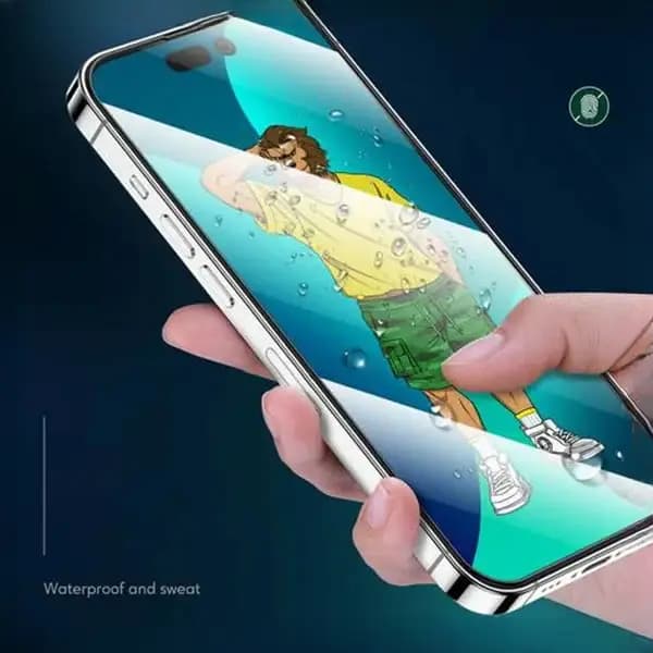 گلس دور سلیکیونی گرین لاین آیفون 3D Plus/13 — تصویر ۳