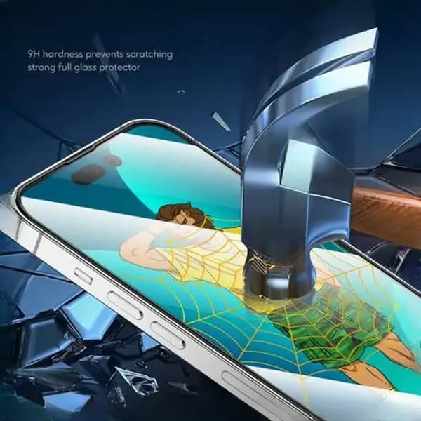 گلس دور سلیکیونی گرین لاین آیفون 3D Plus/13 — تصویر ۲