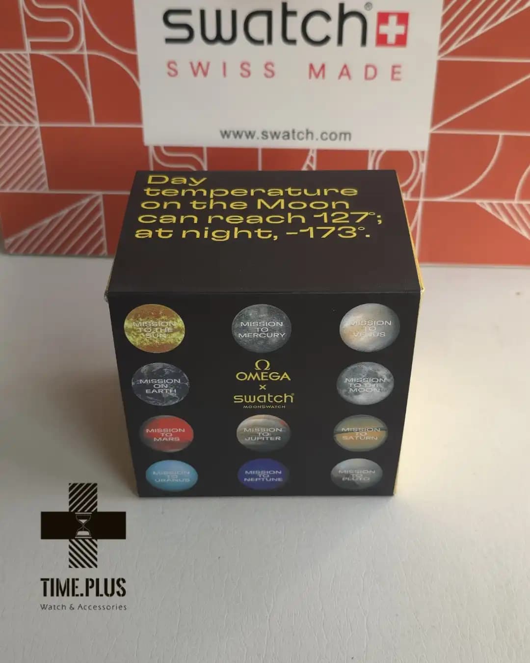 جعبه ساعت امگا سواچ Mission To The Moon Moonshine Gold — تصویر ۸