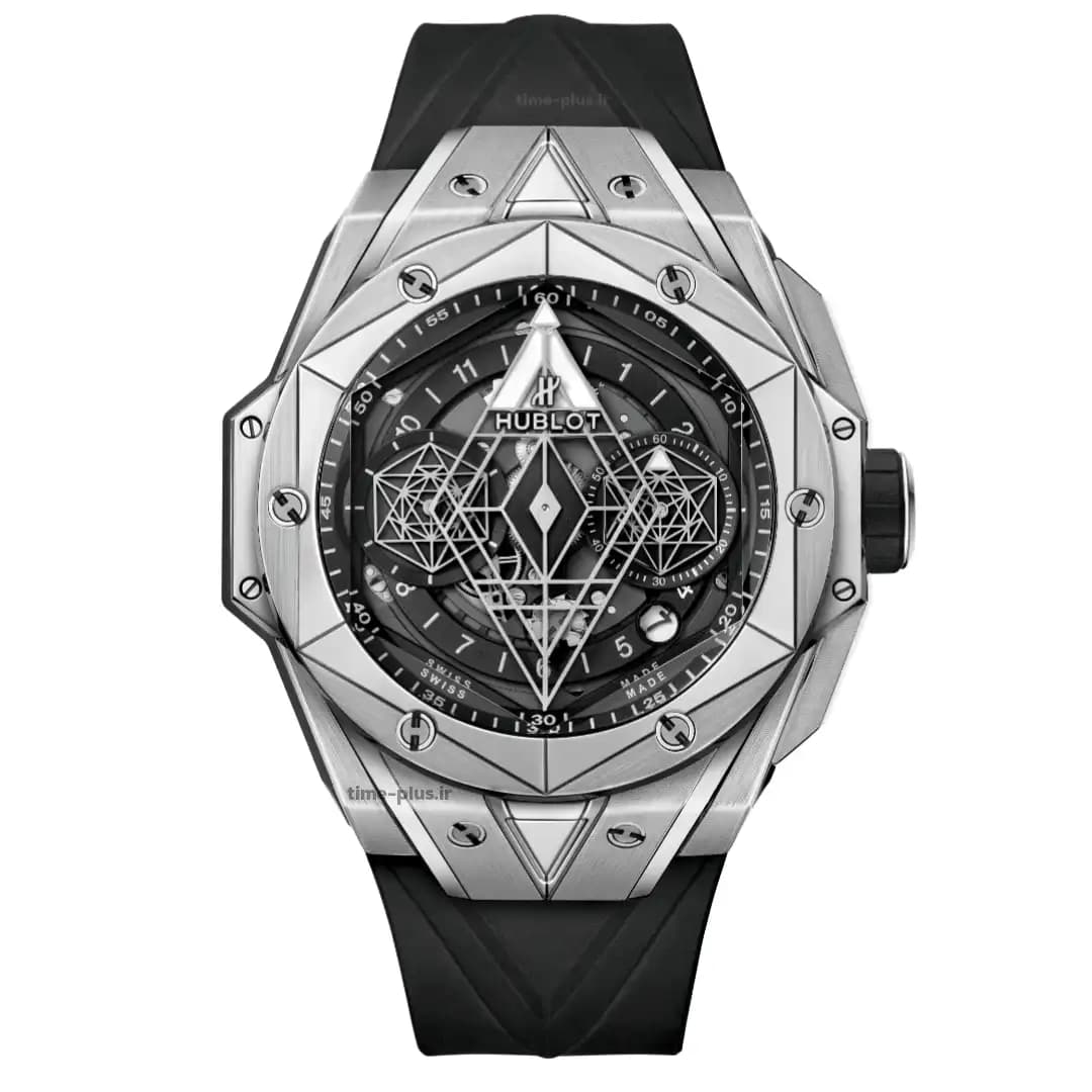ساعت هوبلو sang bleu chronograph