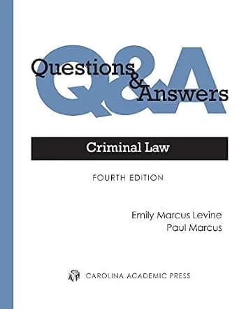 و دانلود نسخه کامل کتاب زبان اصلی Questions & Answers: Criminal Law, Fourth Edition PDF | دانلود کتاب خارجی