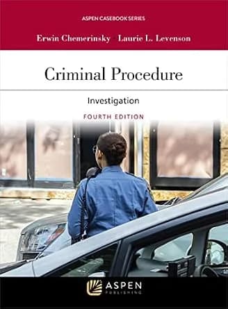 و دانلود نسخه کامل کتاب زبان اصلی Criminal Procedure: Investigation (Aspen Casebook Series) PDF | دانلود کتاب خارجی