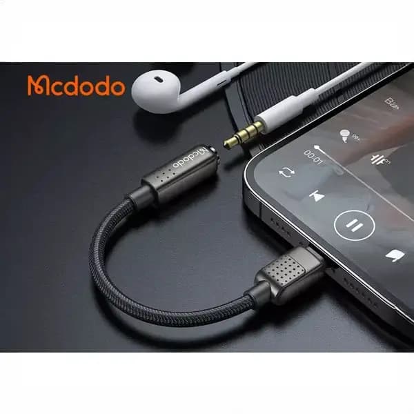 تبدیل لایتنینگ به جک 3.5 میلی متری مک دودو DC3.5MM CA-501 — تصویر ۴
