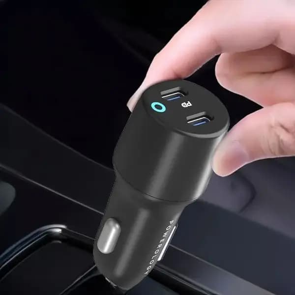 شارژر فندکی دو پورت 55 وات پاورولوژی PCCSR006 — تصویر ۵