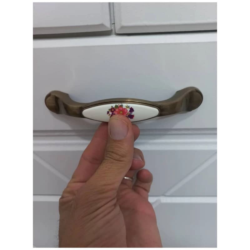 دستگیره کابینت مدل POR128 بسته 5 عددی کد B19978 — تصویر ۴