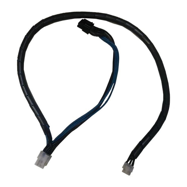 کابل برق کارت گرافیک 6 پین به 6 و 8 پین مدل i52 طول 0.7 متر کد B19963