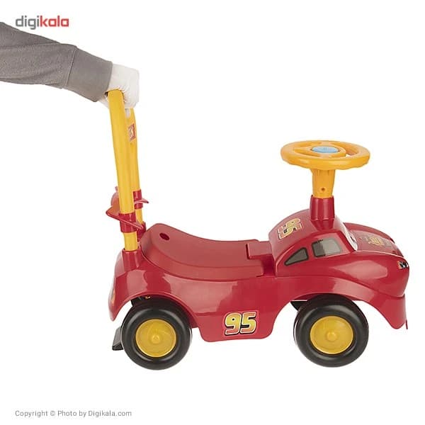ماشین بازی زرین تویز مدل Musical Ride McQueen J3 کد B19690 — تصویر ۴