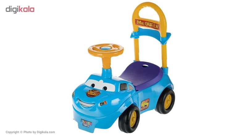 ماشین بازی زرین تویز مدل Musical Ride McQueen J3 کد B19690 — تصویر ۵