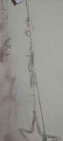 ریسه ال ای دی پرده مدل ستاره 220V کد B19689 — تصویر ۲