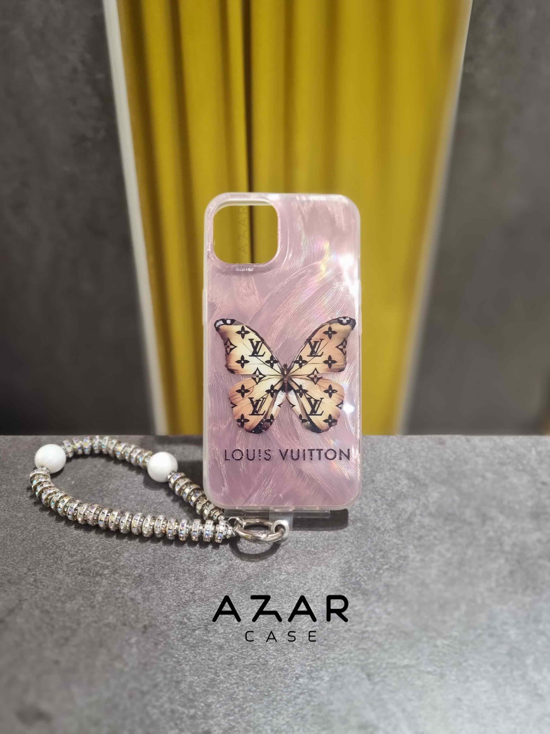 قاب گوشی طرح پروانه لویی ویتون