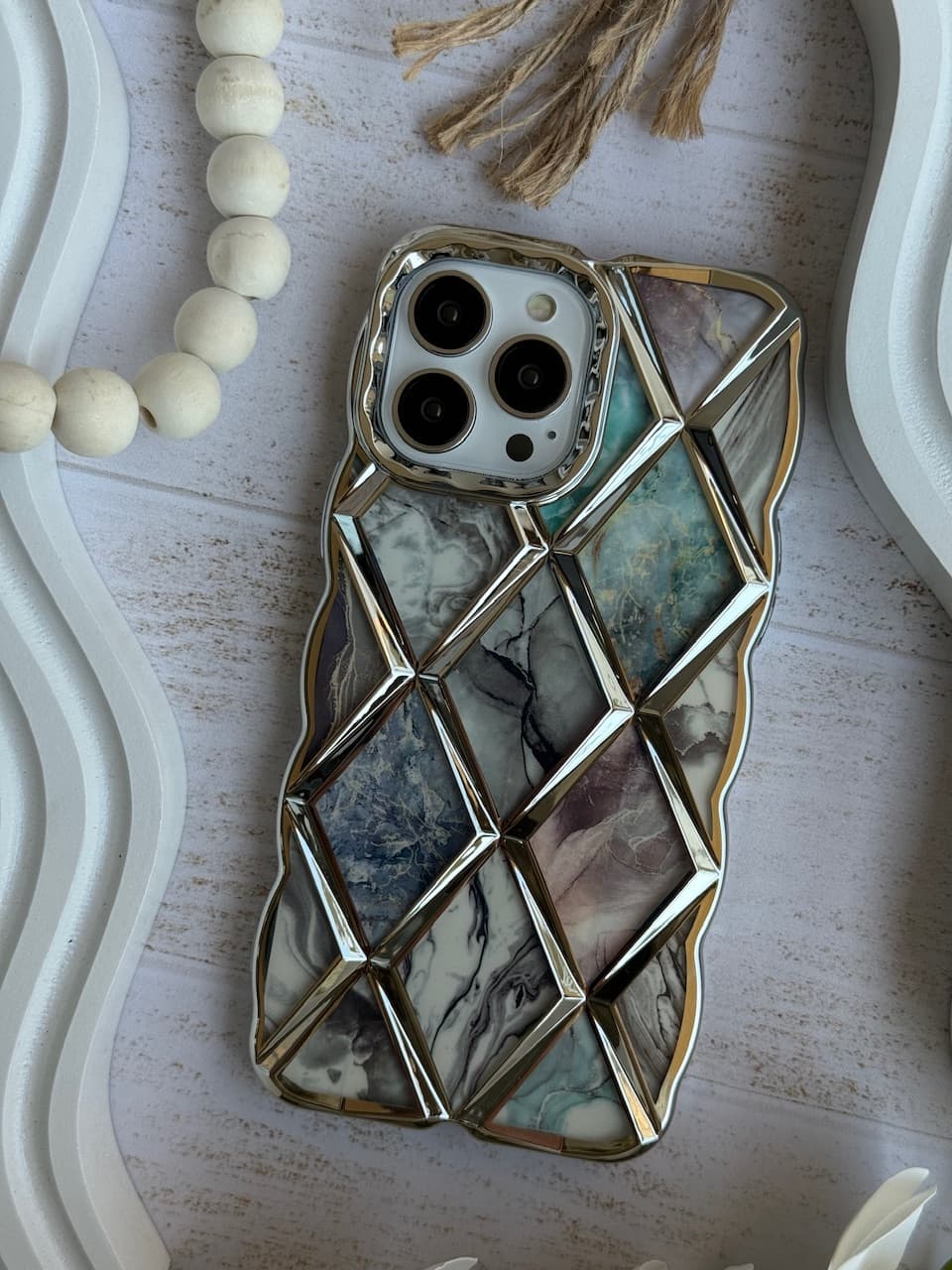 قاب گوشی طرح Silver Diamond — تصویر ۳