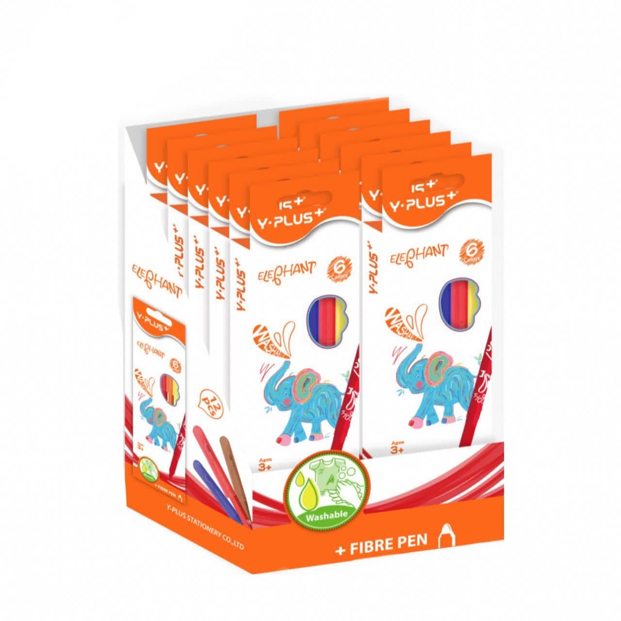 ماژیک رنگ آمیزی 6 رنگ وای پلاس FP170400 -کد 5697