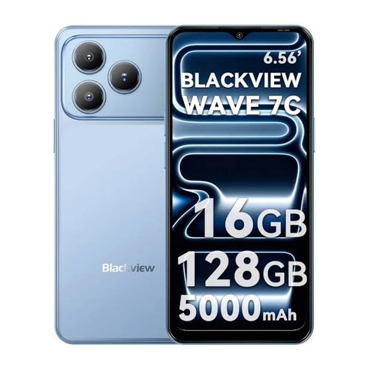 گوشی موبایل Black View مدل Wave 7C (RAM 4) ظرفیت 128GB – آبی