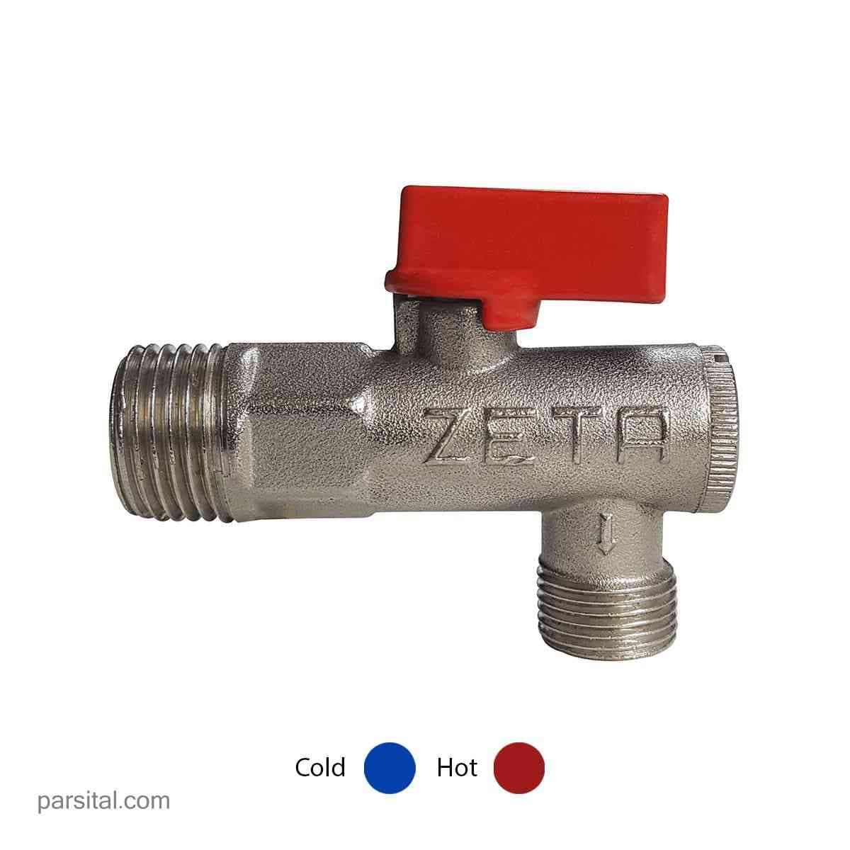 شیر پیسوار 3/8 اینچ فیلتردار زتا-شیلان (zeta) — تصویر ۶