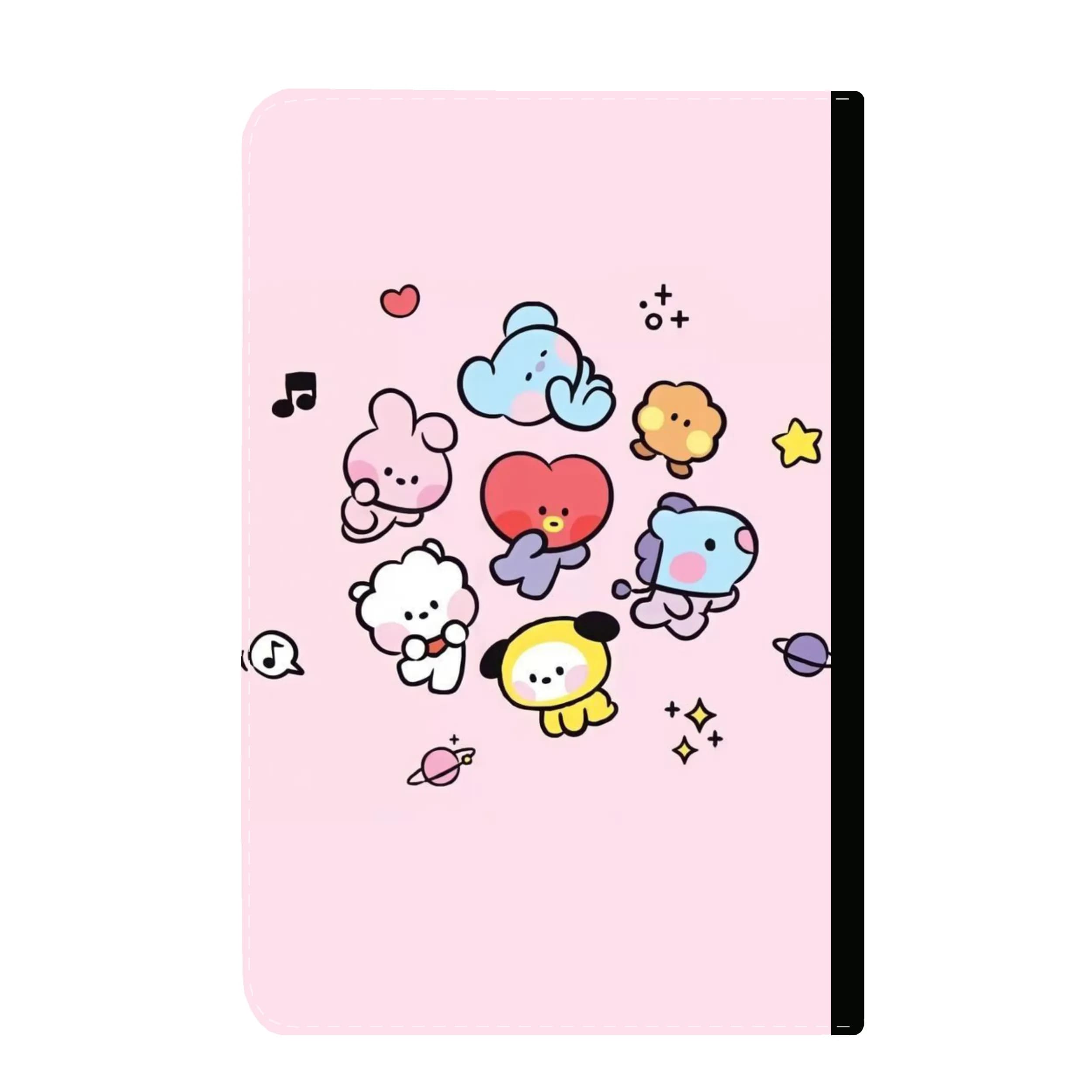 کلاسور طرح bt21 کارتونی کد 42