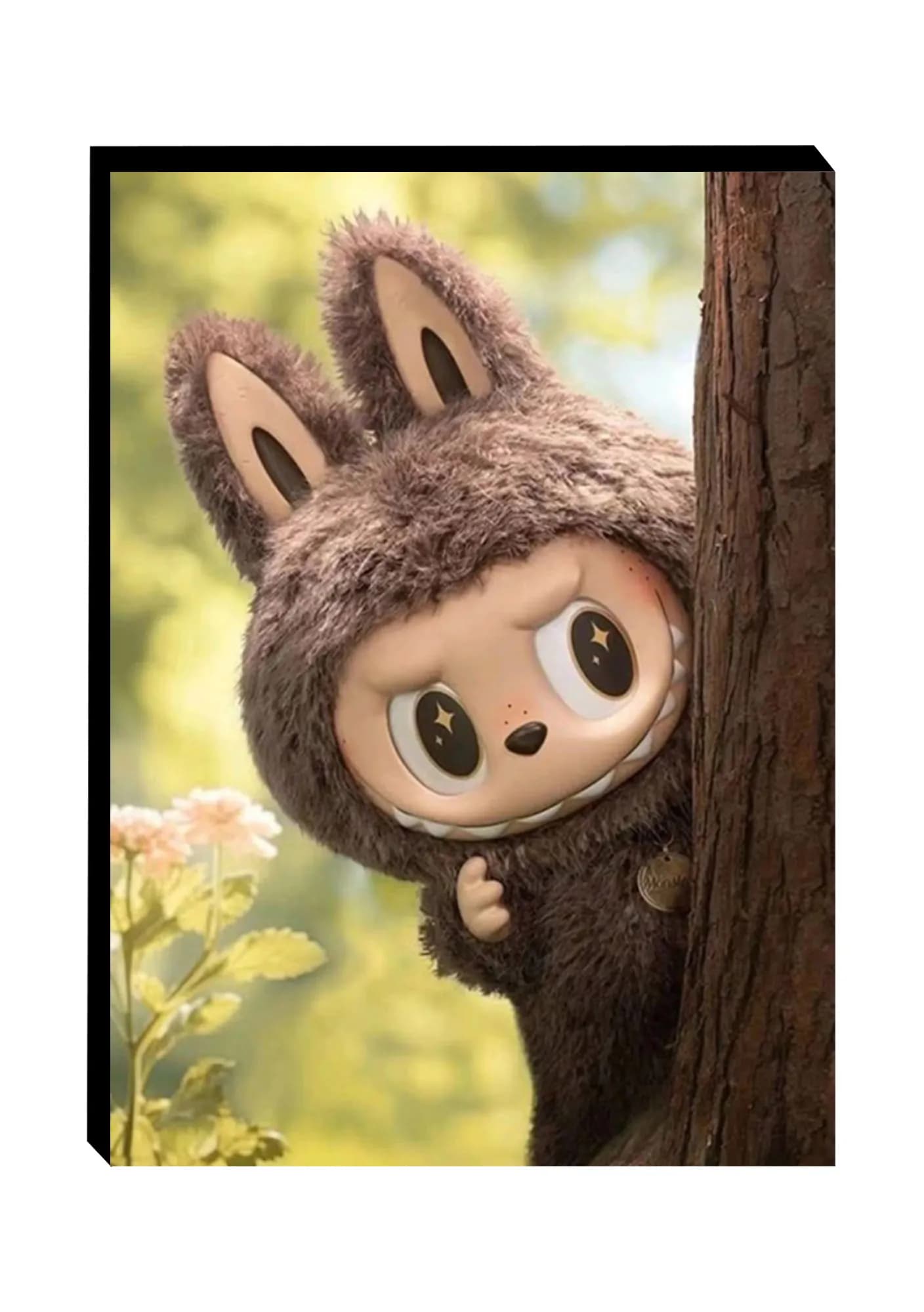 تابلو شاسی چوبی طرح لوبوبو کد 17
