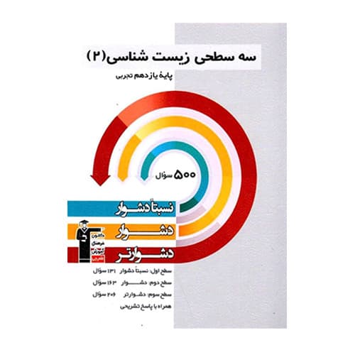 سه سطحی زیست شناسی یازدهم انتشارات قلم چی