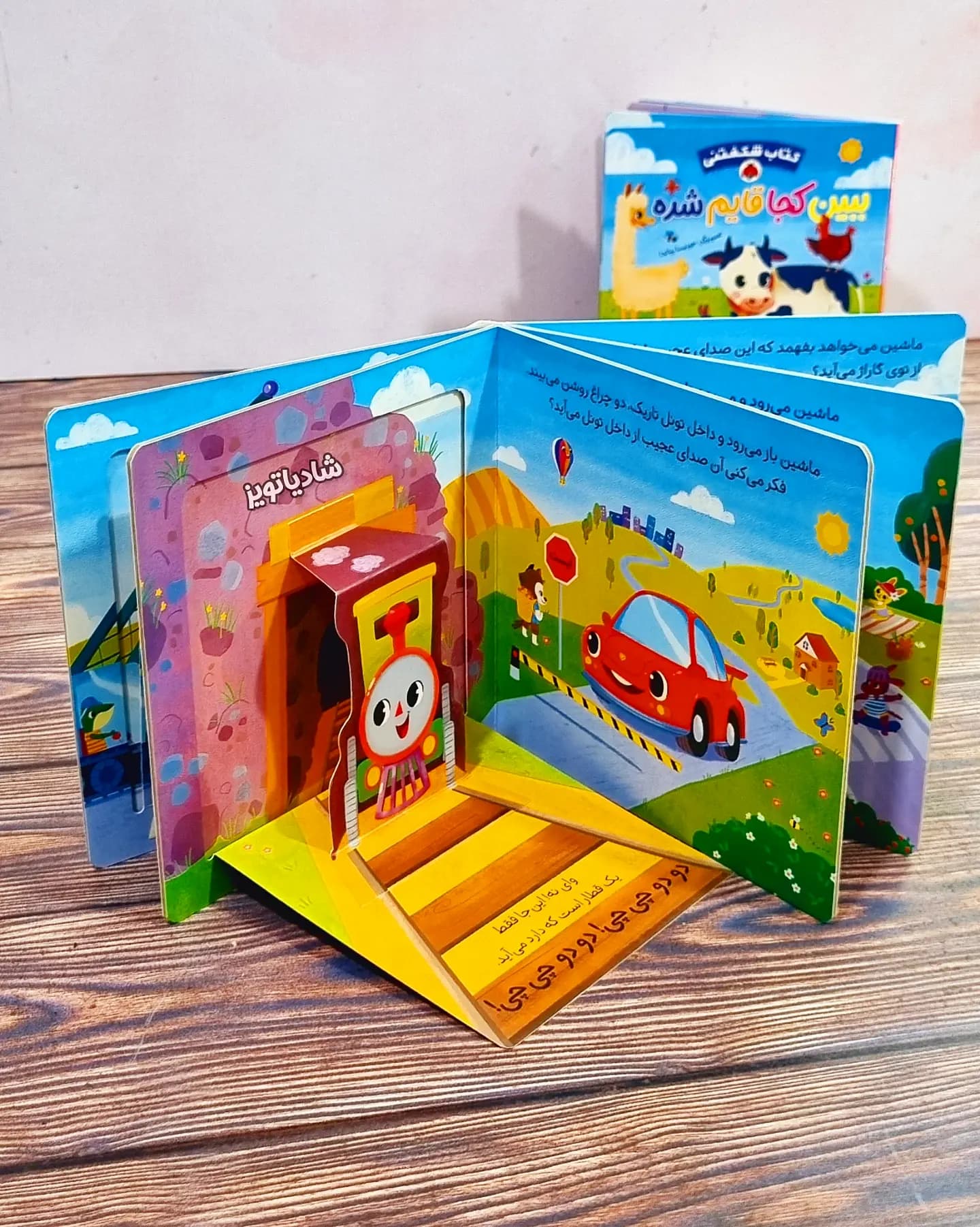 کتاب شگفتی نقلیه (صدای چی داره می آد) — تصویر ۶
