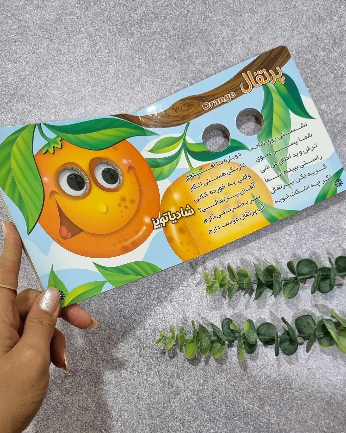 کتاب چشم قلمبه میوه ها — تصویر ۳