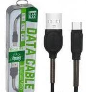کابل شارژ و انتقال داده تایپ سی باوین Bavin CB-121 Type-C Cable 1m