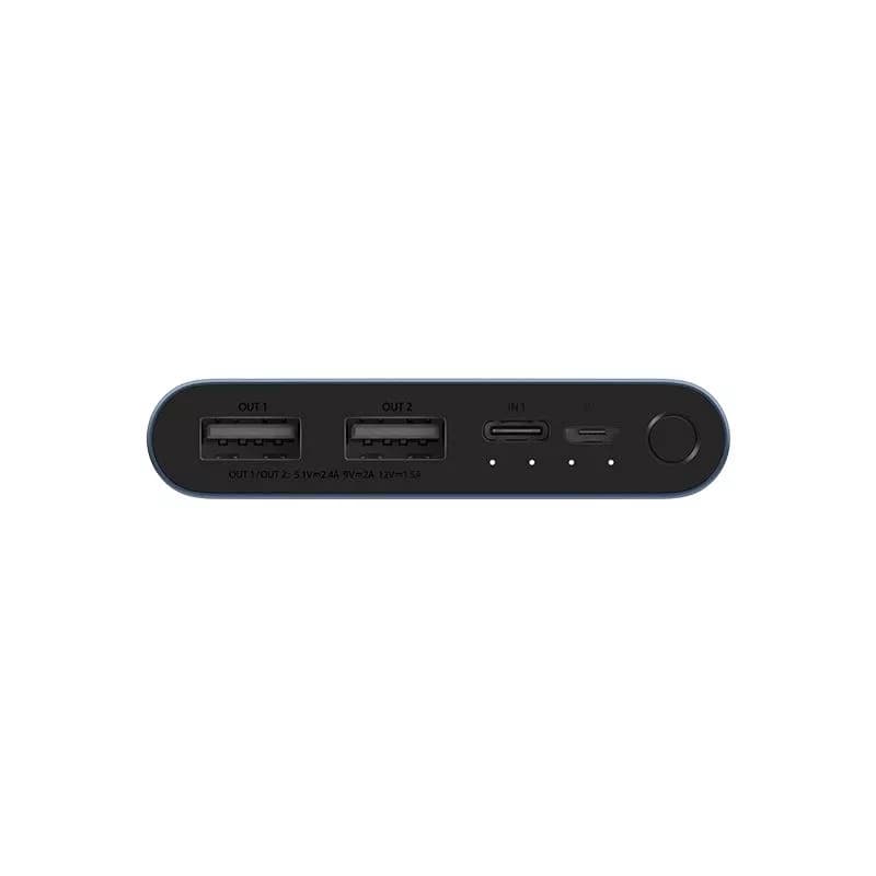 پاوربانک شیائومی دو پورت مدل Mi 18W Fast Charge Power Bank 3 با ظرفیت 10000 میلی آمپر ساعت — تصویر ۳