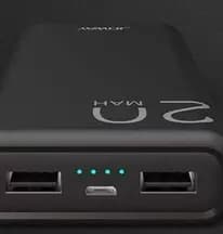 پاوربانک جووی مدل JP-192 ظرفیت 20000 میلی آمپر ساعت — تصویر ۲