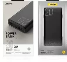 پاوربانک جووی مدل JP-192 ظرفیت 20000 میلی آمپر ساعت — تصویر ۳