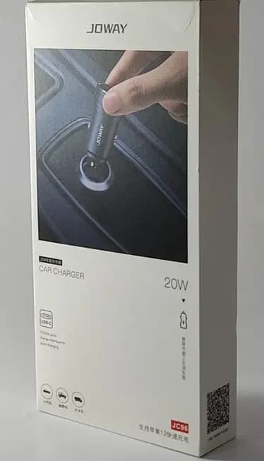 شارژر فندکی جووی مدل JC96 – آبی نفتی ا Joway JC96 Charger — تصویر ۳
