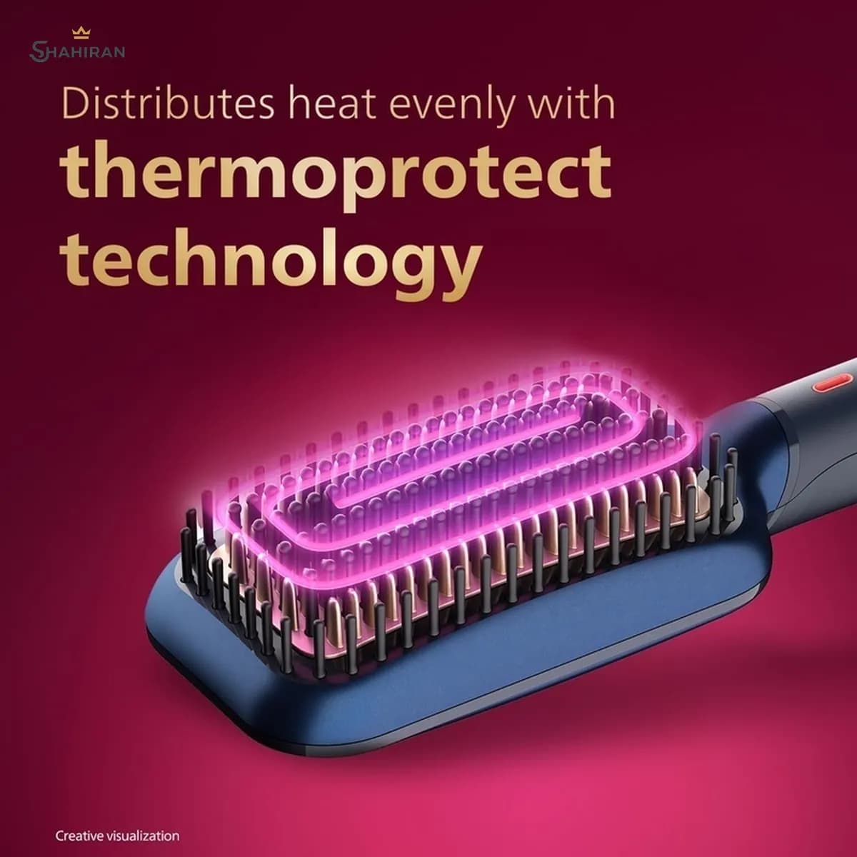 برس حرارتی فیلیپس مدل PHILIPS BHH885 — تصویر ۷