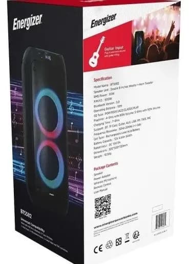 اسپیکر بلوتوثی و قابل حمل انرجایزر مدل BTS670 ا Energizer BTS670 Portable Bluetooth Speaker — تصویر ۳
