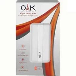 پاوربانک 20000 میلی آمپر OAK مدل PB20 — تصویر ۳