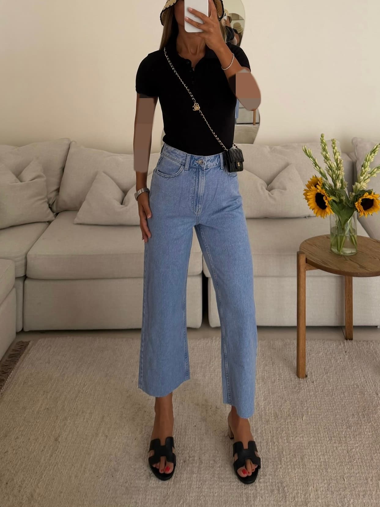 KIABI | High-Waist Straight-Leg Jeans
