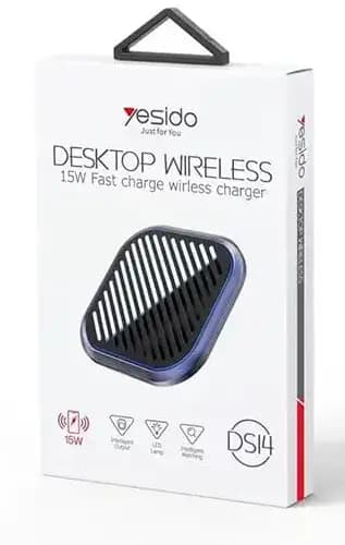 شارژر بی سیم فست شارژ Yesido DS14 15W ا Yesido DS14 15W Wireless Charger — تصویر ۶